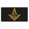 thumbnail image 1 of Large Mouse Pad, Freemason Square and Compasses Non-Slip Waterproof Rubber Keyboard Office Desk Pads Mousepad, 29.5 x 15.8 inches 3mm Thick, 1 of 7