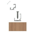 thumbnail image 2 of Kichler 1TEC145SF8SIL Te Standard Series 45 Degree Surface-Mount Channel - Silver, 2 of 3