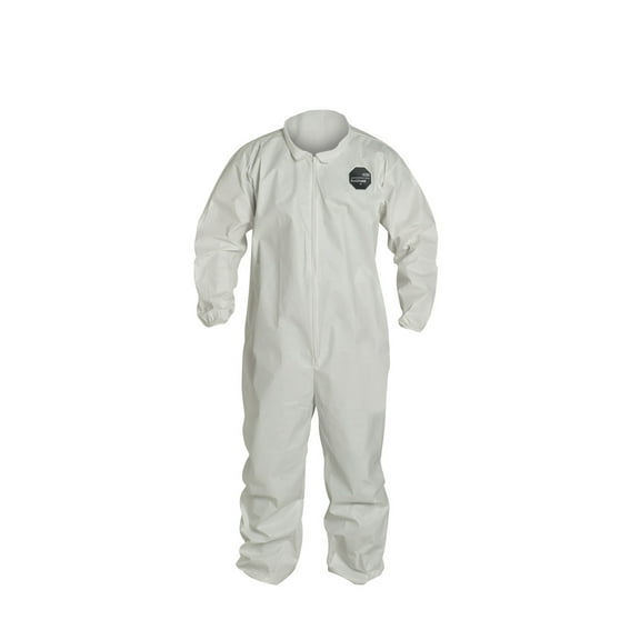 Dupont Coveralls,5XL,White,ProShield(R) 60,PK25 NG125SWH5X002500