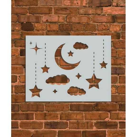 Night Stars Stencil