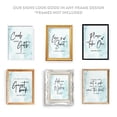 thumbnail image 3 of Koyal Wholesale Teal Watercolor Wedding Signs Bundle Set for Ceremony, Reception Decor Signage, 8.5 x 11", 30-Pack, 3 of 5
