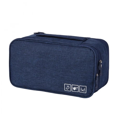 1pc Travel Packing Organizer Lightweight Zipper Storage Bag For Underwear Socks Accessories For Luggage & Suitcases Travel Bag