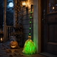 thumbnail image 5 of Fllostpr Halloween 35 in Witch Broomstick Movable Light-Up Decorations for Witchs Costume Accessories, 5 of 7