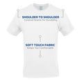 thumbnail image 2 of T-Shirts à Col Rond pour Hommes, Multipack, Style G1100, 2 of 3