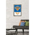 thumbnail image 2 of NBA New York Knicks - Logo 21 Wall Poster, 14.725" x 22.375", Framed, 2 of 3