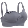 thumbnail image 1 of 3PACK Full Bust Seamless Nursing Maternity Bras Bralette S-4XL, 1 of 5