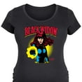 thumbnail image 3 of Marvel - Black Widow Logo - Maternity Scoop Neck Graphic T-Shirt, 3 of 5