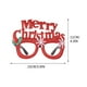 thumbnail image 3 of Gafas navideñas para disfrazarse | Marco de fotos con diseño de Papá Noel | Accesorios festivos para niños y adultos, 3 of 6
