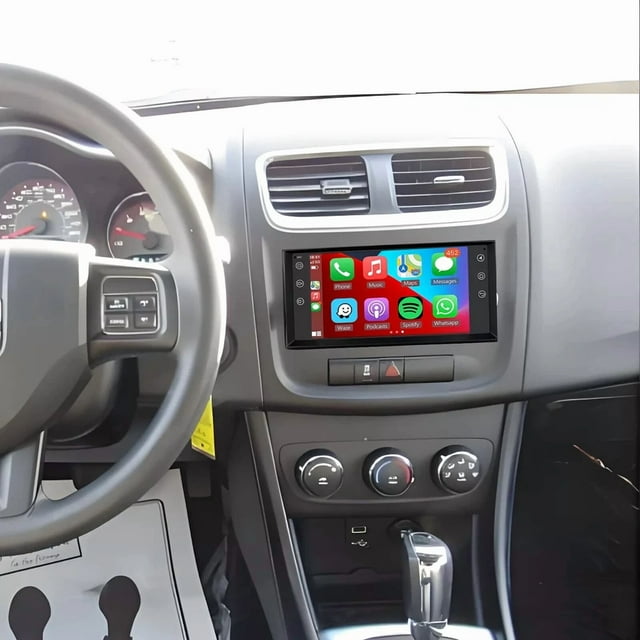 Car Stereo For Dodge Avenger 2011-2014 - Android 13 (4+64GB), 7-Inch IPS Touchscreen Head Unit, Support CarPlay/Android Auto + AHD Backup Camera, FM, GPS, WiFi