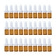 thumbnail image 3 of 30 viales vacíos para botellas, viales de muestra de almacenamiento de de botellas cosméticas, multifunción de viaje con tapas, frascos de Marrón, 3 of 8