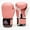 Pink/White, variant on StellMan PU Leather Boxing Gloves for Women Men Kickboxing Training Sparring Fitness