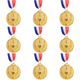 thumbnail image 1 of Medalla Trofeo Premios Accesorios Trigo Recompensa Al Ganador Por Competencia Deportiva (Oro), 1 of 4