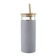 thumbnail image 3 of Silicona Alta Paja De Vidrio De Borosilicato Botella De Vidrio De Una Sola Capa 600Ml Taza De Té Con Tapa De Bambú Manga De Aislamiento De Paja Para Oficina Hogar 1Pcs Manga Vogacara HA026595-06, 3 of 6