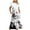 Noir, variante sur Robe Complète Walmart+ Week jovatis Robes pour Femmes 2024, Chandail Tricoté à Encolure en U pour Femmes avec Dentelle et Robe Chandail au Tempérament à la Mode