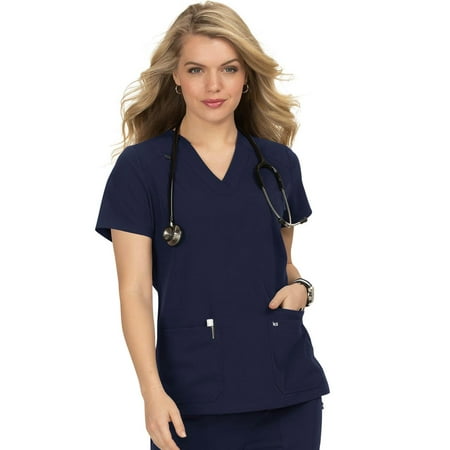 Koi 'Hustle and Heart' Top Scrub Top