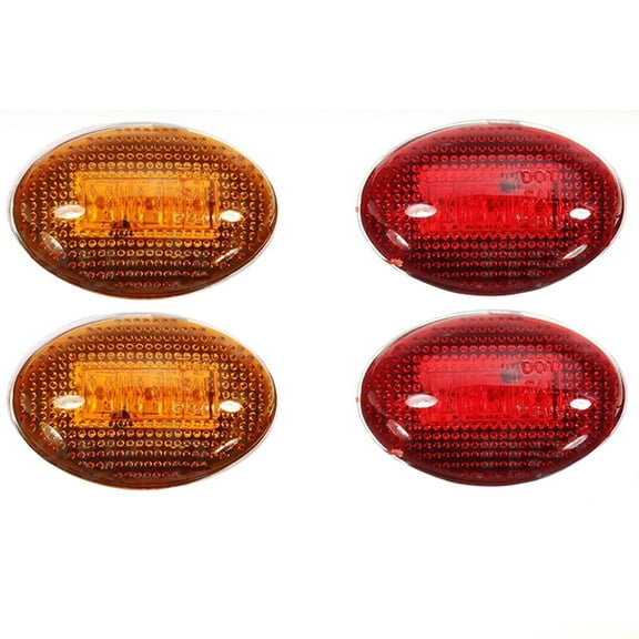 LED Side Marker Light Fit For 1999- 2010 Ford F350 F450 F550 Super Duty Truck