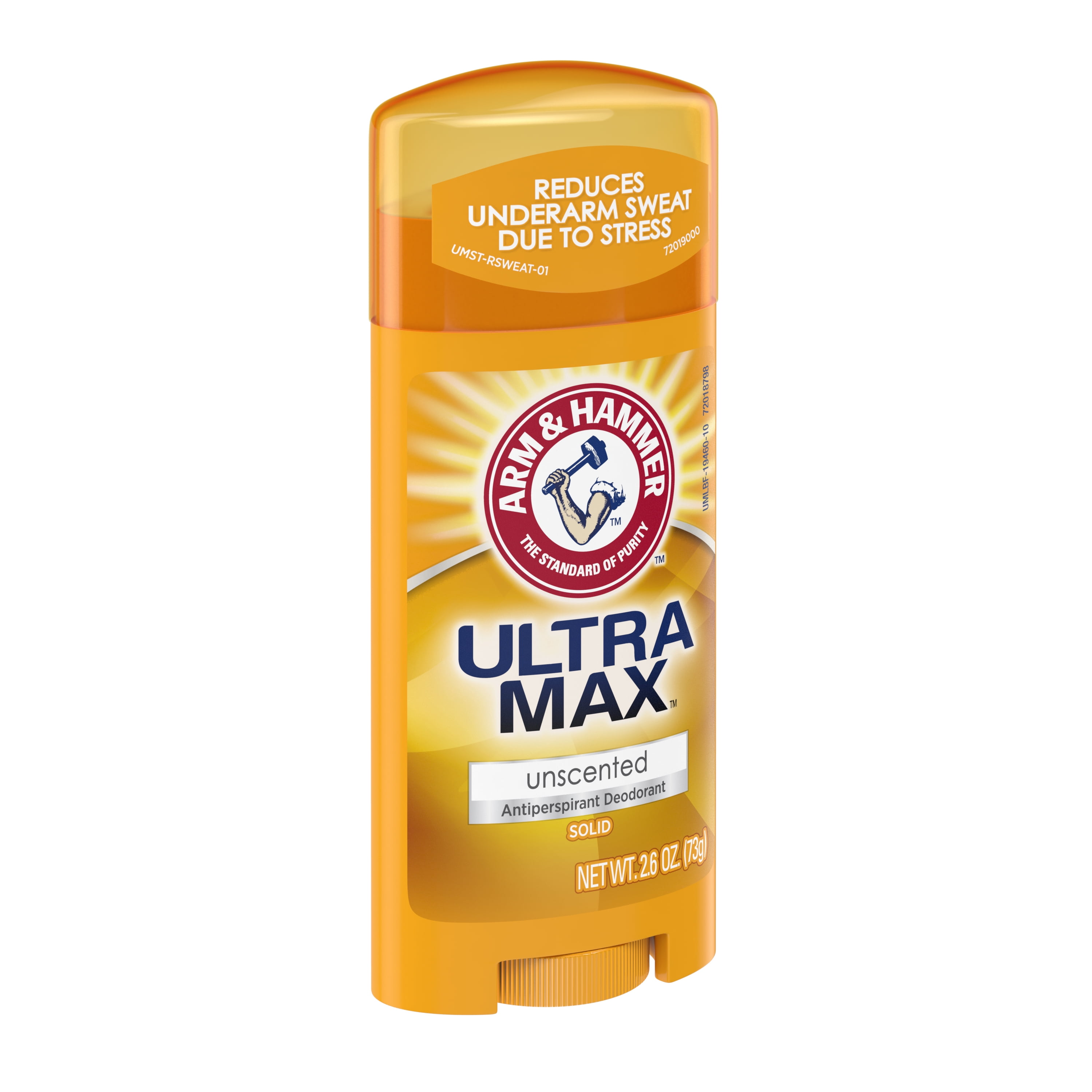 5 Pack - Arm & Hammer ULTRAMAX Deodorant Invisible Solid Unscented 2.6oz Each