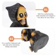 thumbnail image 4 of Miangastore Halloween Props Resin Statue Black 1Set Decorative Theme, 4 of 8