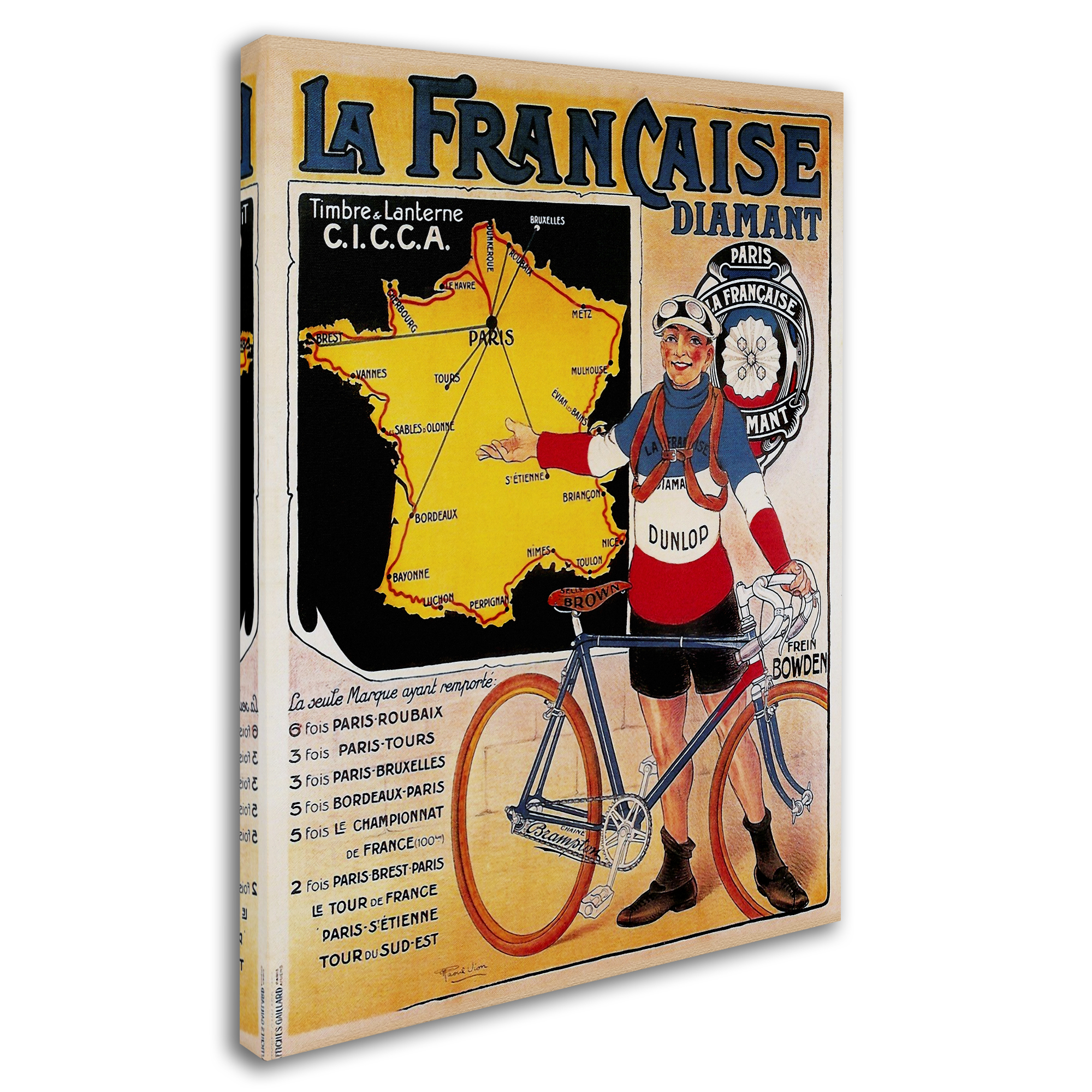 Trademark Fine Art 'Travel 315' Canvas Art by Vintage Lavoie