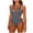 Gray, variant on Women's Halter Neck Monokini Solid Color Cut Out Drawstring One Piece Swimsuit Back Ties High Cut Bathing Suit Black
