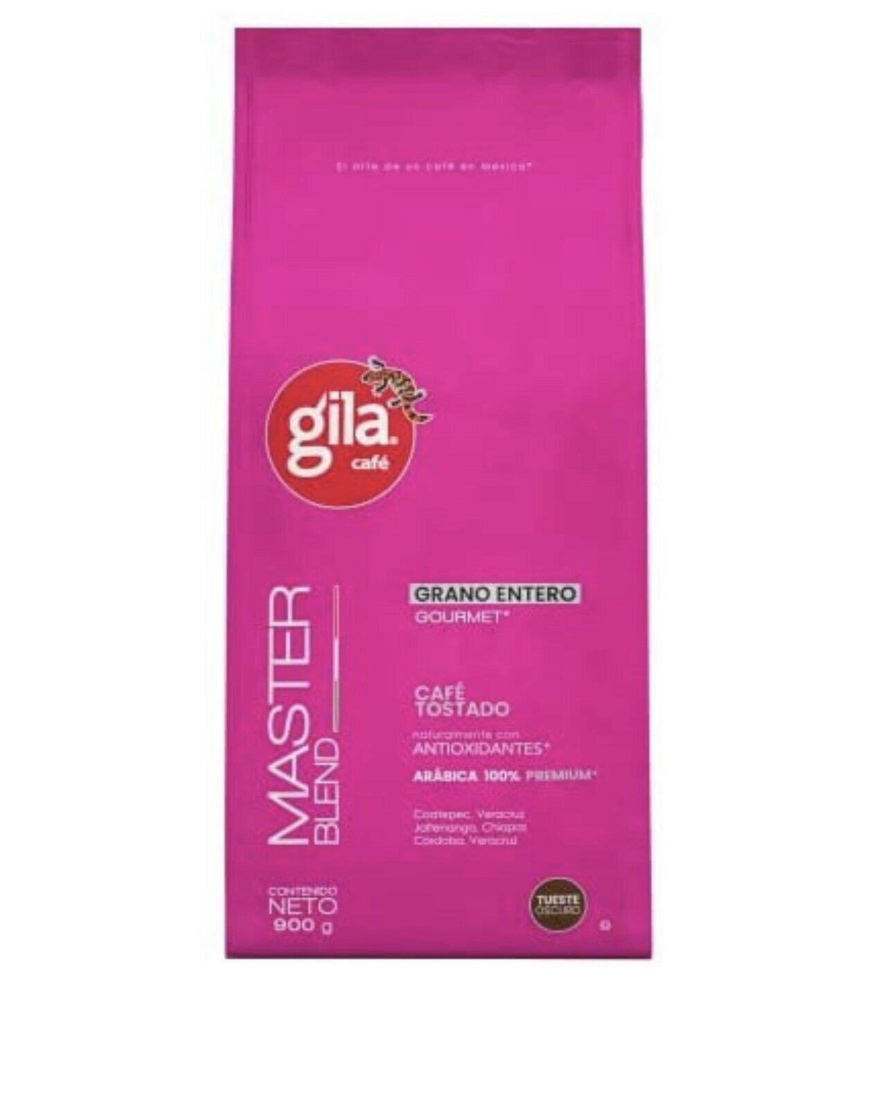 Coffee Gila Café Gila Master Blend - 720 Gr Organic Arabica Dark Roast Bean 100% Mexican Coffee