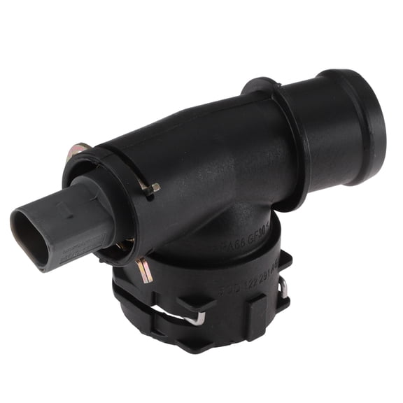 Unique Bargains Engine Coolant Hose Connector for Volkswagen Golf 2015-2018 Plastic Radiator Coolant Hose Pipe Connector No.5Q0 122 291 T Black 1 pcs