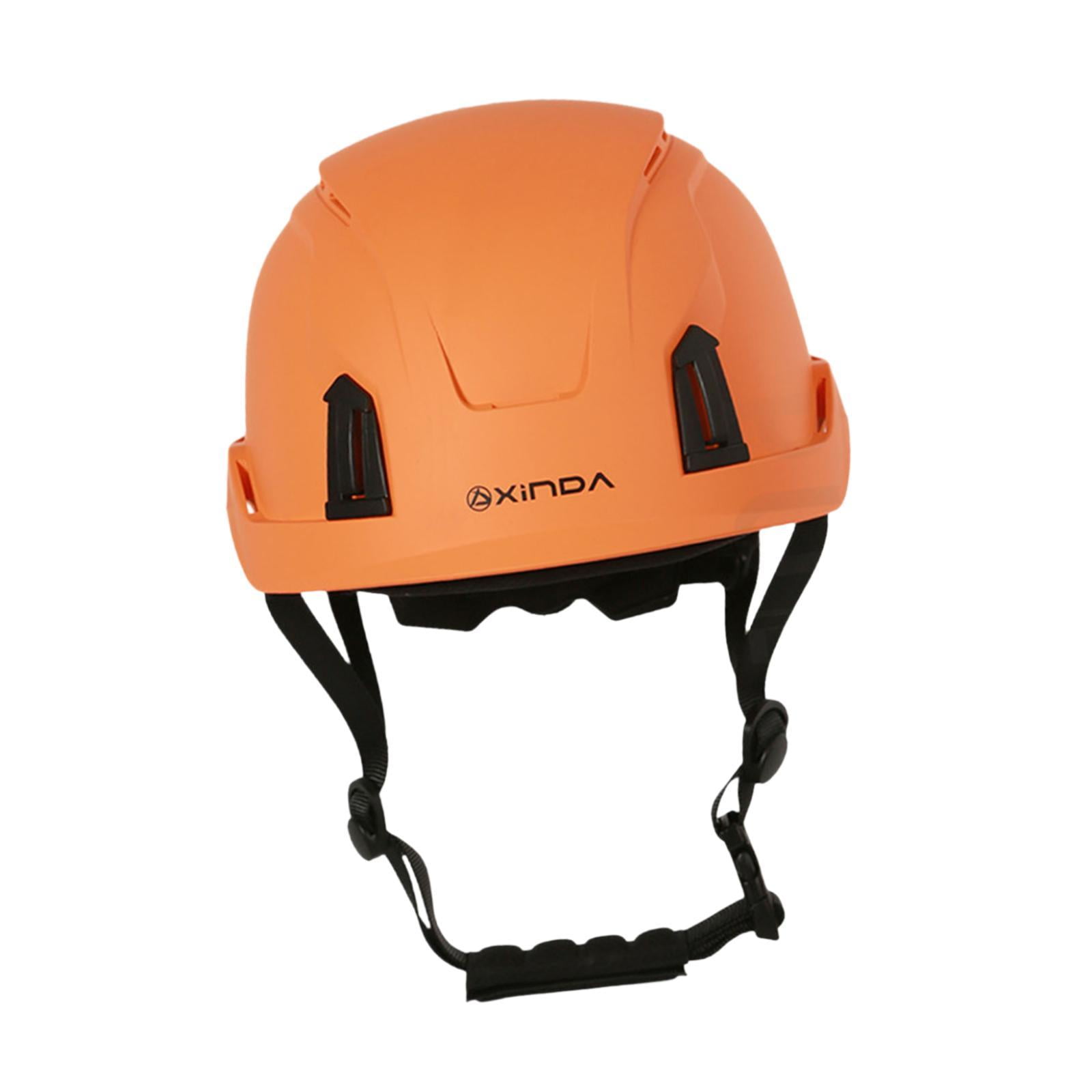 MAGIDEAL Construction Helmet for Adults Hard Hat for Arborist Outdoor Industrial Work Orange