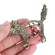 thumbnail image 3 of EeaseMX Broche de cuento de hadas de lobo retro de moda Joyería Pin de Caperucita Roja, 3 of 8
