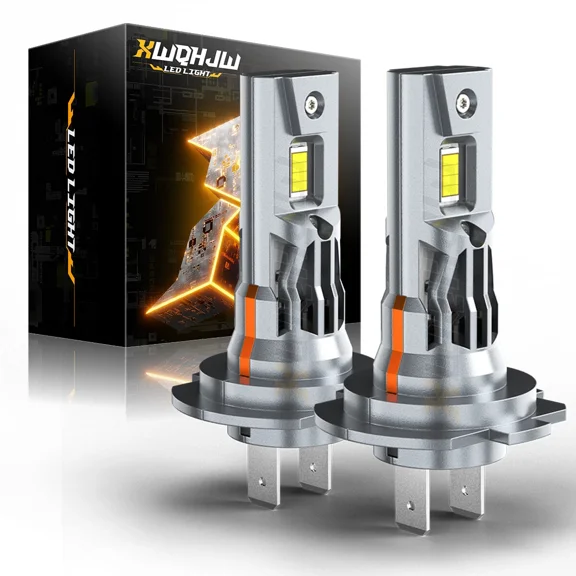 For Honda Goldwing 1800 GL1800 2001-2017- 2PC H7 LED Headlight Bulbs Kit 6500K