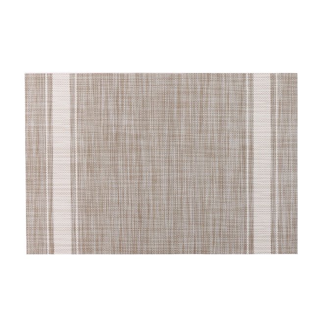 Yuarrent Tapete de de PVC estilo almohadilla de comedor manteles individuales posavasos resistente al calor rectángulo antideslizante Type2 NO2