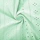 thumbnail image 5 of Camisa Elvqul de Hombre Mayor Verde de Menta Manga Corta Elástica Estampilla con Solapa Botones, 5 of 5