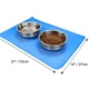thumbnail image 2 of Tapete para Cuenco para Perros y Gatos, Tapete para Cuenco para Perros Antideslizante de Silicona para Perros y Gatos, Impermeable, 53 x 37 cm, Negro, 2 of 6