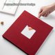 thumbnail image 2 of Álbum de fotos HoneyTolly, 33 x 32 cm, funda de lino, 40 páginas, color rojo, 2 of 6