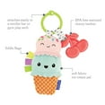 thumbnail image 2 of Infantino Plushy Pal and Teether Ice Cream, 2 of 6