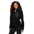 thumbnail image 4 of Avalanche Women's Soft Sherpa Fleece Zip Up Jacket With Zipper Pocket, 4 of 5