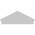 thumbnail image 5 of Ekena Millwork 42"W x 17-3/8"H x 2-3/4"P (Pitch 6/12) Peaked Cap Smooth Architectural Grade PVC Combination Pediment, 5 of 8