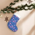 thumbnail image 7 of Daiia Science Experiment Print Christmas Stocking，18"Large Knitted Xmas Stocking for Kids, Family Stocking for Fireplace Christmas Holiday Party Decoration, 7 of 7