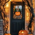 thumbnail image 4 of BNNG Hello Fall Wreath for Front Door Fall Tree Welcome Door Sign 12x12 Inch Autumn Maple Leaves Wood Door Hanger Farmhouse Thanksgiving Hanging Plaque for Home Porch Wall Indoor Outdoor Decor, 4 of 5