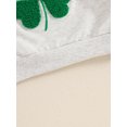 thumbnail image 7 of aturustex Little Girls Boys Irish Day Sweatshirts 3M 6M 12M 18M 2T 3T Toddler Baby Clover Embroidery Pullovers Long Sleeve Hoodies Crew Neck Jumpers I Fashion Casual Cute Spring Fall Clothes, 7 of 7