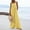 Yellow, variant on Lilgiuy Women Casual Cold Shoulder Jumpsuit Solid Button Suspender Jumpsuits Wide Pocket Leg Pant 2022 Fall Winter