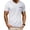 White, variant on LTTVQM Men's T-Shirts 2026 Summer Spring V-Neck Short Sleeve Basic Tees Shirts Solid Color Casual Clothes with Pocket Light Gray 2XL