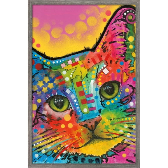 Dean Russo - Cat Wall Poster, 22.375" x 34", Framed