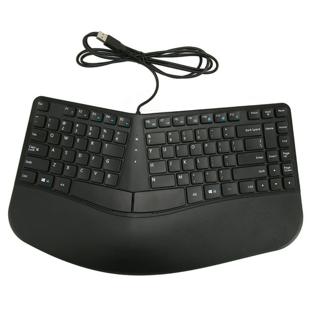 Office Keyboard,Ergonomic Keyboard 87 Keys Split Keyboard Computer Keyboard Advanced Technology