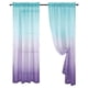 thumbnail image 1 of Price Drop Minimalist Gradient Window Screen Bedroom Living Room Non Perforated Finished Screen Curtain, 1 of 6