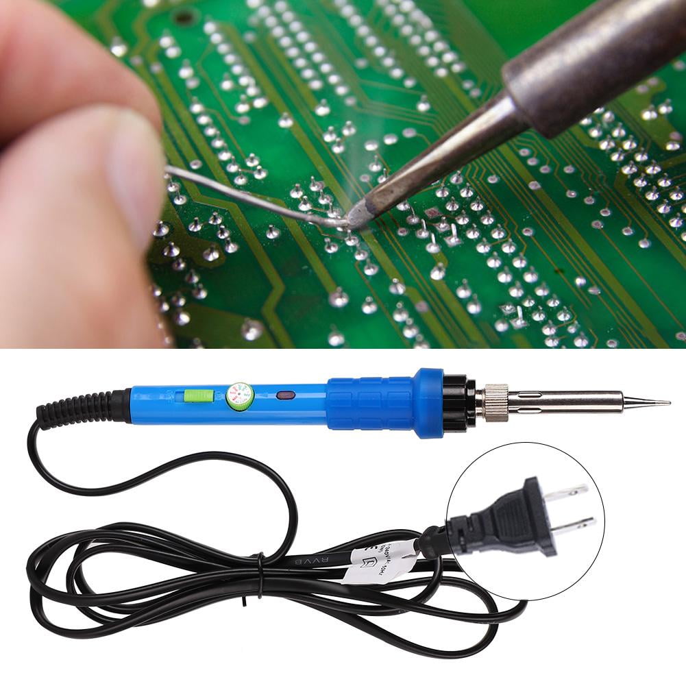 OTVIAP Soldering Iron,YIHUA947I Electric Soldering Iron Kit Wood