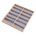 thumbnail image 1 of Organizador de gafas de sol, caja de exhibición de gafas, bandeja, soporte apilable para gafas 12 ranuras, 1 of 8