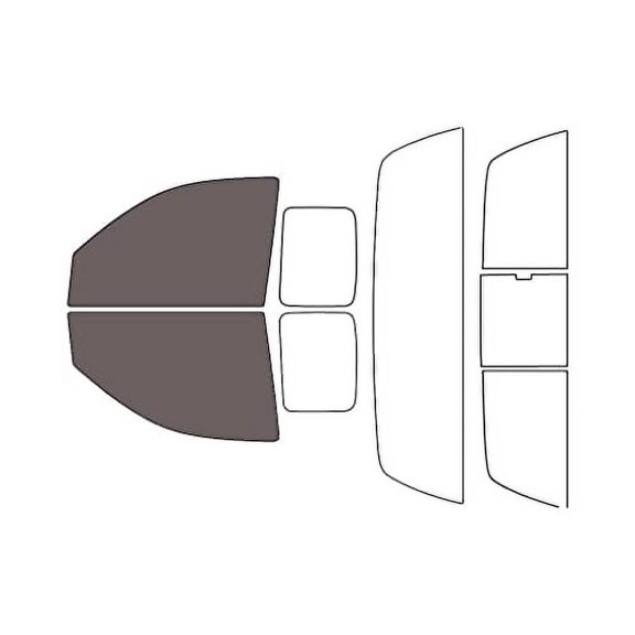 Avery Dennison NR Nano Ceramic IR Window Tint Kit Compatible with Dodge Dakota 2005-2010 (2 Door) -