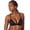 Black, variant on Deep Neck Clear Back Bra