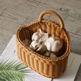 thumbnail image 3 of Panier Suspendu Tissé Fait à la Main Panier en Osier Naturel pour Déco, 3 of 9