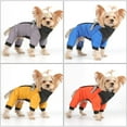 thumbnail image 3 of Pet Cold-Proof Four-Legged Cotton Clothing, Material For Warmth And Comfort, Cute Design With Random Zipper Color For Dogs Cats, 3 of 4